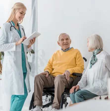 Enfermera y Residentes