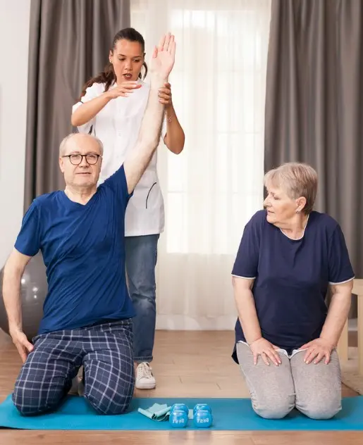 Fisioterapeuta y Residente